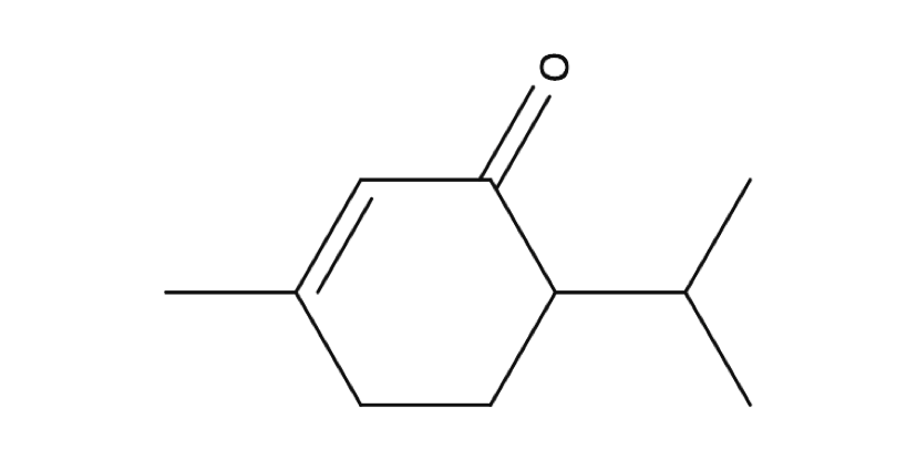 Piperitone chemical structure