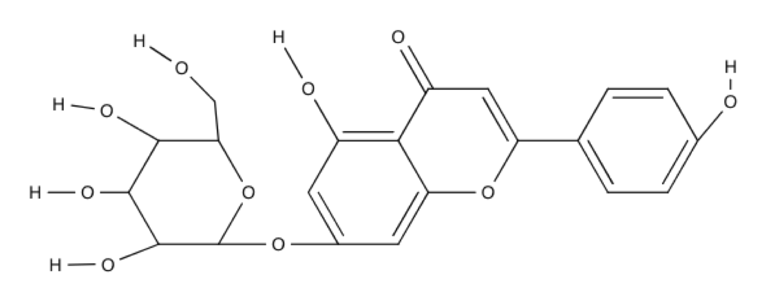 Apigenin-Glucoside chemical structure