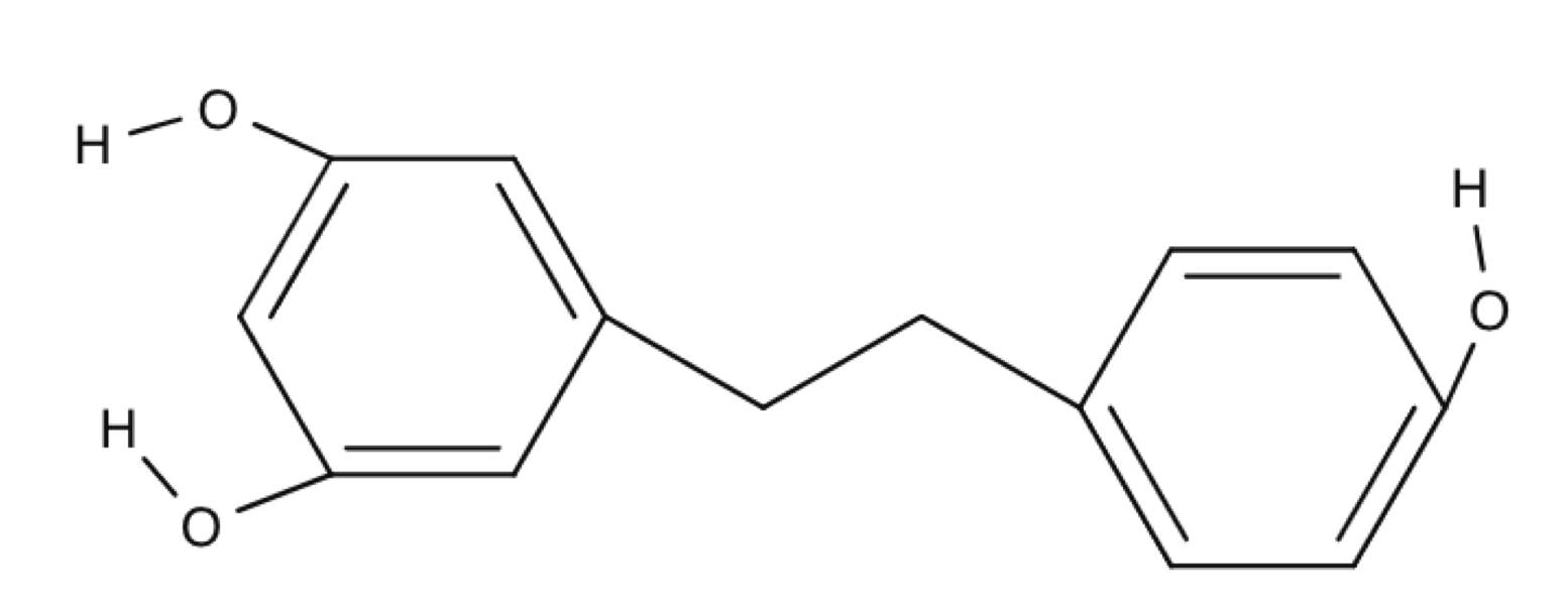 Resveratrol chemical structure