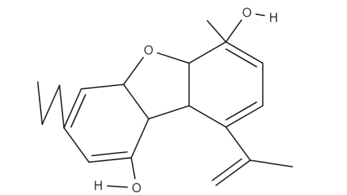 Cannabiclsion chemical structure