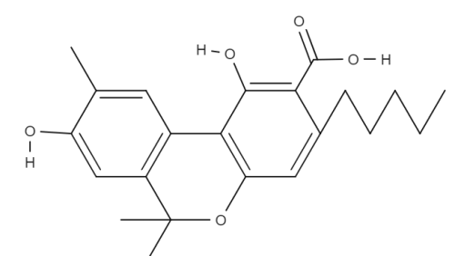 Cannabidiolic Acid (chemical structure