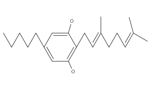 Cannabigerol Monomethylether chemical structure