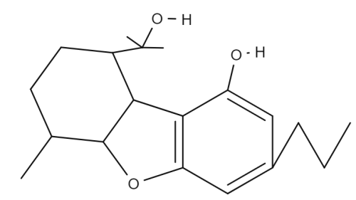 Cannabiglendol C3 chemical structure
