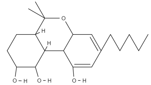 Cannabiripsol chemical structure