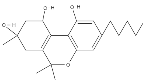 Cannabitrol chemical structure