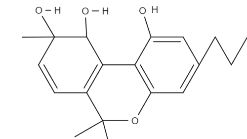 Ethoxy Droxy Tetrahydrocannabinol chemical structure